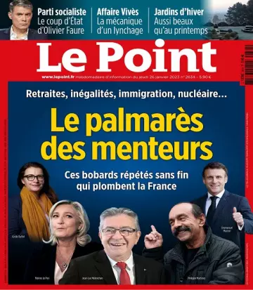 Le Point N°2634 Du 26 Janvier 2023  [Magazines]