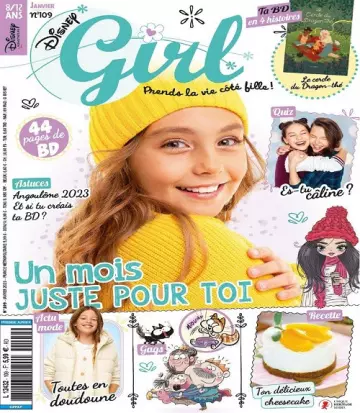 Disney Girl N°109 – Janvier 2023  [Magazines]