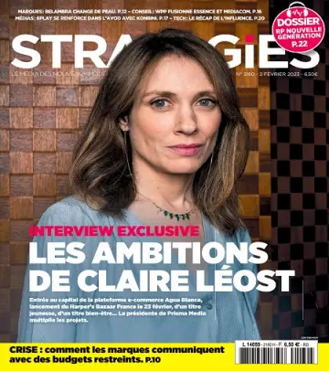 Stratégies N°2160 Du 2 au 8 Février 2023  [Magazines]