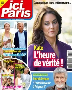 Ici Paris N.4123 - 10 Juillet 2024  [Magazines]