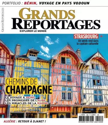 Grands Reportages N°507 – Décembre 2022  [Magazines]