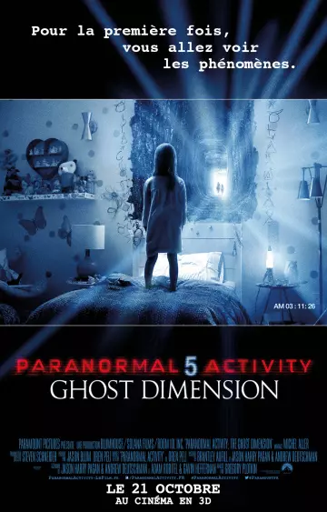 Paranormal Activity 5 Ghost Dimension  [HDLIGHT 1080p] - MULTI (FRENCH)