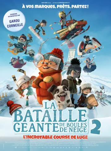 La Bataille géante de boules de neige 2, l'incroyable course de luge  [BDRIP] - TRUEFRENCH