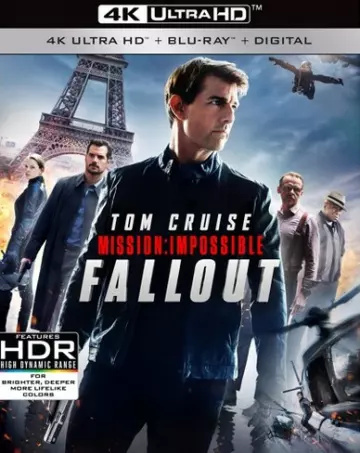 Mission Impossible - Fallout  [BLURAY 4K] - MULTI (TRUEFRENCH)