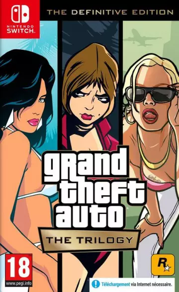 Grand Theft Auto The Trilogy The Definitive Edition Eur SuperXCi - CLC  [Switch]